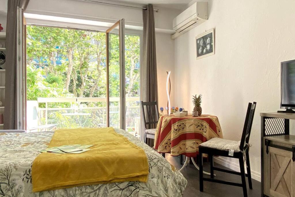 Studio Balcon, Centre Ville, Proximite Plages, Commerces, Restaurants, Musees... Antibes Zewnętrze zdjęcie